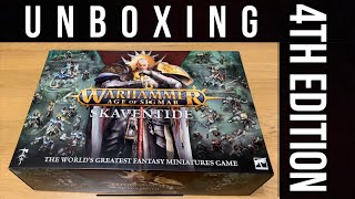 Warhammer Age Of Sigmar Skaventide unboxing [upl. by Odrude]