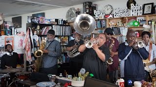 Dirty Dozen Brass Band NPR Music Tiny Desk Concert [upl. by Ynnelg]