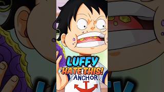 Luffy hate this  onepiece shorts [upl. by Nrojb]