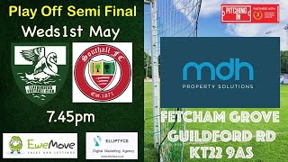 Leatherhead Fc v Southall Fc Play off Semi Final [upl. by Negris]