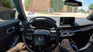 2024 Honda Civic Sport Hatchback  The Best Car Under 30k  POV Review [upl. by Davilman]