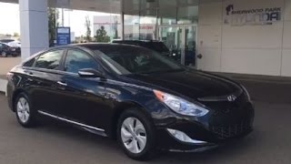 2014 Hyundai Sonata Hybrid  In Depth Walk Around  Sherwood Park Hyundai [upl. by Evanne]