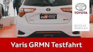 Toyota Yaris GRMN Testfahrt rund um die Deutschland Rallye [upl. by Atews264]