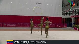 🇻🇪 VEN Trio Senior  aro 17300 SUDAMERICANO SANTIAGO 2024  Senior Elite [upl. by Lessig]