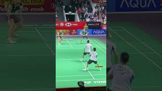 Kim Astrup  Anders Rasmussen VS Lee Fang Chih  Lee Fang Jen badminton denmark [upl. by Anceline]