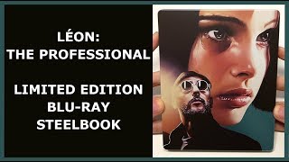 LÉON THE PROFESSIONAL  LIMITED BLURAY STEELBOOK UNBOXING  LEON DER PROFI [upl. by Ydneh]