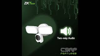 C9AP is a smart flood camera From ZKTeko [upl. by Nodearb]