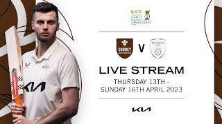 LIVE  Surrey v Hampshire  LV County Championship  Day 1 [upl. by Ahcsrop408]