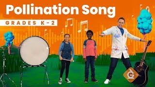 The Pollination SONG  Science for Kids  Grades K2 [upl. by Aisatana]