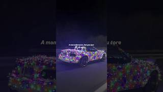 Last Christmas  Wham  Lyrics video  Edit  Car Christmas Lights  Car Christmas  Trending [upl. by Henrion]