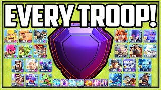 Using EVERY Troop in ONE ATTACK Clash of Clans NOAHS ARK in Legend [upl. by Strickman]