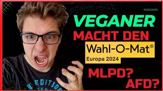 VEGANER KOMMUNIST MACHT WAHLOMAT [upl. by Nimajnab581]