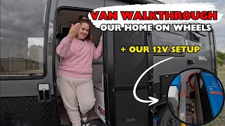 OUR HOME ON WHEELS  OUR BRAND NEW CARAVAN WALK THROUGH  LIFE ON THE ROAD [upl. by Tammany]