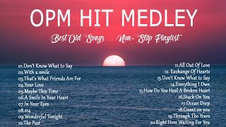 OPM HIT MEDLEY LYRIC🍒BEST OLD SONGS 2024 NONSTOP PLAYLIST ENGLISH🍒 [upl. by Aicilak]