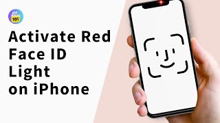 How to Active Red Face ID Light on iPhone [upl. by Ronoc]