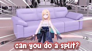 Ema does a perfect split in her 3D Debut Vspo ENG Sub  Aizawa Ema [upl. by Harpole231]