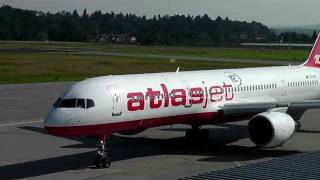 atlasjet 757200 at FDH HD [upl. by Shaffer]