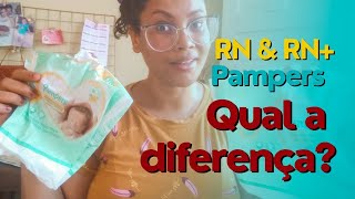 Fraldas RN amp RN Pampers qual a diferençafralda fraldas pampersbaby pamper enxovaldebebe [upl. by Netsew462]