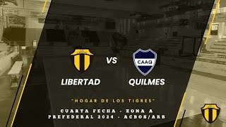 Pre Federal 2024  Libertad vs Argentino Quilmes 4ta fecha  Zona A [upl. by Sylvan]