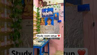 Room setup 😎 study room setup trending youtube shorts goviral rudraofficial03 [upl. by Nesyla922]