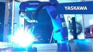 Roboty spawalnicze Yaskawa  Yaskawa Polska 🔵🤖 [upl. by Ykcor]