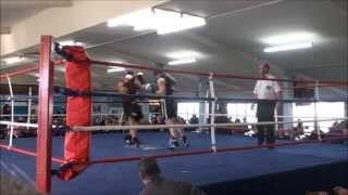 Chong Nee VS Mason III  Canterbury Boxing Champs 2012  U75 Semi Final [upl. by Assylla926]