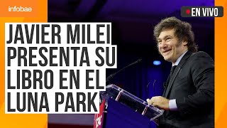 Javier Milei presenta su libro en el Luna Park [upl. by Ammej]