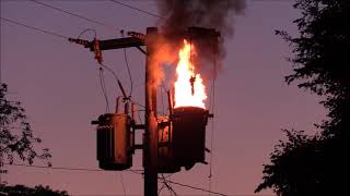 Centerville area closed off due to transformer fire [upl. by Sheba]