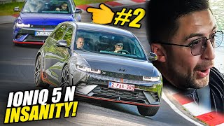 The INSANE Hyundai IONIQ 5 N  REAL Nürburgring Performance [upl. by Nangem890]