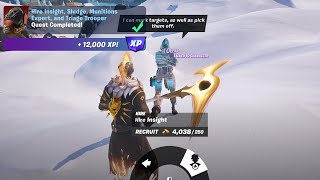 All Locations Hire Insight Sludge Munitions Expert and Triage Trooper  Week 3 Quests Fortnite [upl. by Rehc]