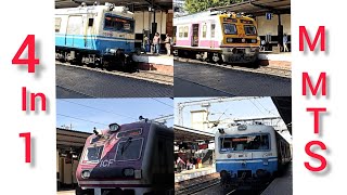 Hyderabad Local EMU amp MMTS Trains Various Action southcentralrailways indianrailways [upl. by Denney]