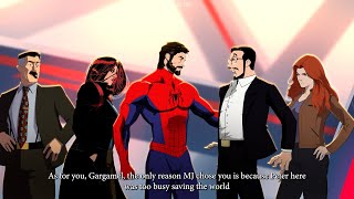 New Ultimate Spiderman Peter Parker and MJ and Spider Society react to Paul and Marry Jane marriage [upl. by Nido100]