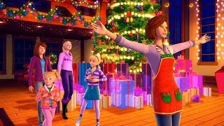 Barbie A Perfect Christmas  quotWrap It Up Stack It Upquot [upl. by Airyt]