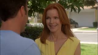 Bree Hits Juanita With Her Car  Desperate Housewives 7x02 Scene [upl. by Naitsabes]