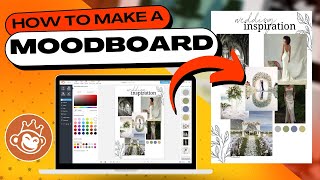 PicMonkey  How to Create a MOOD BOARD  VSION BOARD [upl. by Aloiv]