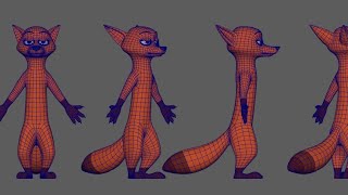 Fox speed modeling in maya [upl. by Fasta880]