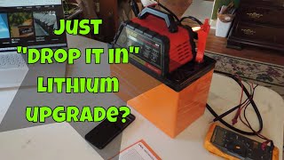 Charging a lithium battery with a lead acid charger lifepo4battery VestwoodsUSA [upl. by Anak924]