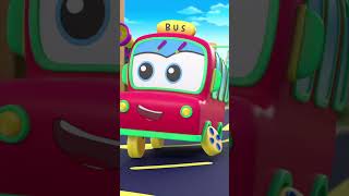 Wheels On The Bus shorts bus animated videos [upl. by Nedgo]