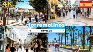 torremolinos day walking tour 4k  مدينة ترمونيلس الاسبانية [upl. by Ihtak]