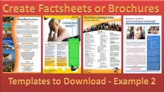 How To Make a One Page Business Fact Sheet in PowerPoint [upl. by Nylqcaj171]