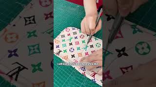 Transforming an LV bag that was thrown away by the employer bag LV restoration [upl. by Ashlin481]