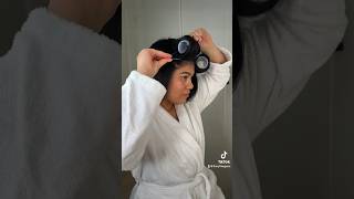 using hair rollers for the first time✨hairstyles hairideas hairrollers hairinspo shorts [upl. by Martainn]