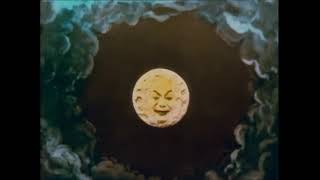 A Trip to the Moon 1902 Color Music Video Tonight Tonight by The Smashing Pumpkins Fair Use [upl. by Ursola449]