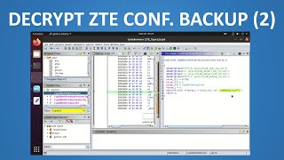 Decrypt ZTE router configuration backup file Type 2 [upl. by Alderman]