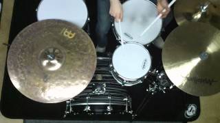 Meinl 21quot Byzance Extra Dry Transition Ride by Mike Johnston [upl. by Alekim844]