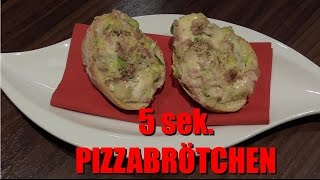 Vorwerk Thermomix® Tm5  5 Sekunden PizzaBrötchen [upl. by Karita246]