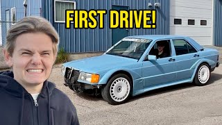 FIRST DRIVE In The 190E Evo 2 Replica PT12 [upl. by Odille]