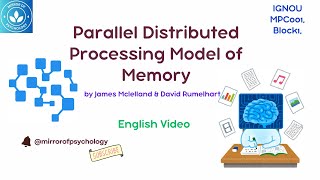 Parallel Distributed Processing Model of Meory Information Processing English Video psychology [upl. by Mutua178]