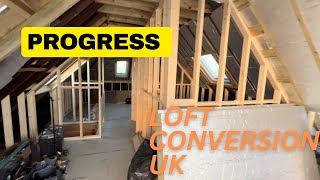 Unbelievable progress on this loft conversion internal fit out [upl. by Lledal]