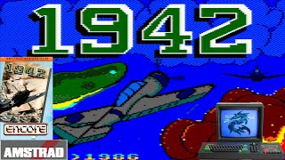 1942 1986  Amstrad CPC 464 Full Tape Rip  Cassette Load [upl. by Akessej]